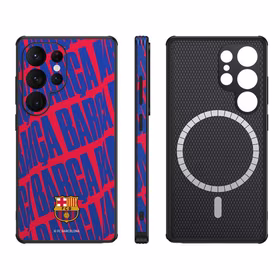FC Barcelona ümbris Samsung Galaxy S25 Ultra magnetiline ümbris MagSafe OCFCBMCS25UBC BC