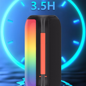 Dudao Y21 juhtmevaba kõlar RGB taustavalgustusega Bluetooth 5.3 - must