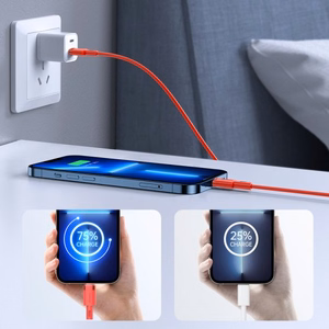 USB kaabel Joyroom S-1224N9 punane Type-C / Lightning 120cm (kuni 20W)