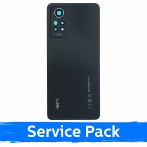 Tagakaas, ühilduv Xiaomi Redmi Note 12 Pro 4G / Graphite Gray / (Service Pack)