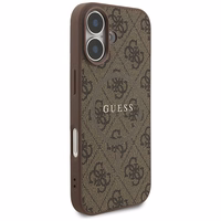 GUESS ümbris jaoks IPHONE 17 compatible with MagSafe GUHMP17SG4GFRW (PU 4G Ring Classic Logo) brown