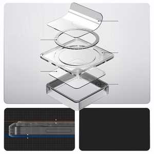 Spigen Ultra Hybrid Mag MagSafe Ümbris for Samsung Galaxy S26 - Clear must