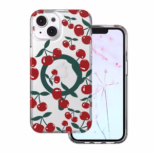Cherry Mag чехол для iPhone 15 6,1" прозрачный