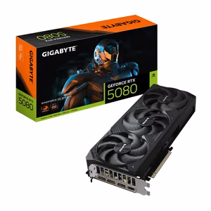 Gigabyte NVIDIA GeForce RTX 5080 graafikakaart 16GB GDDR7 256-bit PCIe 5.0