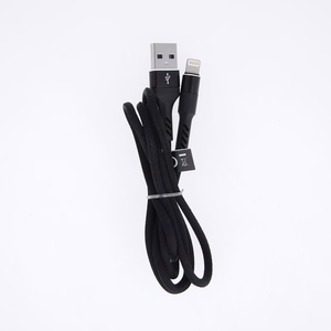 Maxlife MXUC-01 kaabel USB - Lightning 1,0 m 2A must nailon