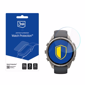 Garmin Fenix 9 Pro 47mm – 3mk Watch Protection FlexibleGlass nutikella ekraanikaitse