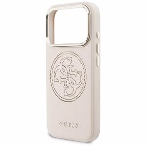 Guess Perforated 4G MagSafe Ümbris for iPhone 17 Pro Max - roosa