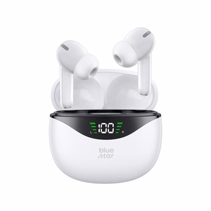 Juhtmevaba earbuds sinine Star T60 TWS valge