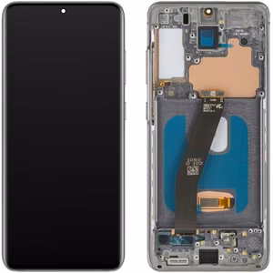 LCD ekraan Samsung G981F/G980F S20 puuteekraani ja raamiga Cloud Blue originaal (komplekteeritud service pack)