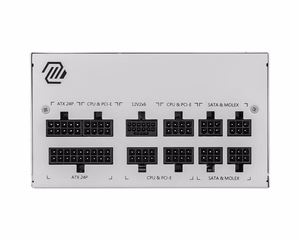 MSI MAG A850GL PCIE5 WHITE toiteplokk 850 W 20+4 kontaktiline ATX ATX