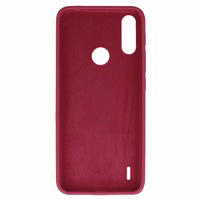 Silicone Lite Ümbris jaoks Motorola Moto E7 Power/E7i Power burgundia