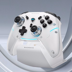 Machenike G5Pro Max Беспроводной игровой контроллер с зарядной станцией - белый