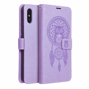 MEZZO Book ümbris jaoks XIAOMI Redmi 9AT / Redmi 9A dreamcatcher lilla