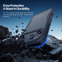 Ümbris Dux Ducis Shld Apple iPhone 17 Pro Max must (Umbra Pattern)