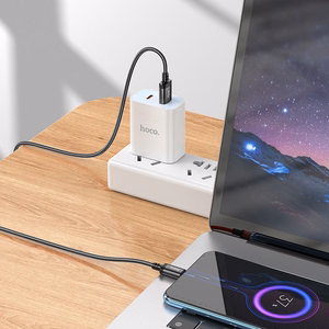Кабель USB A - Micro USB Hoco 2,4A 2 m X89 чёрный