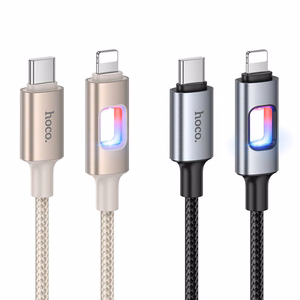 LED Kaabel USB C to Lightning Hoco PD 27W 1,2 m U144 must