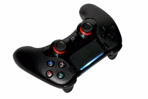 iBox IGP4 mängukontroller must Bluetooth Gamepad analoog / digitaal Android, PC, PlayStation 4, iOS