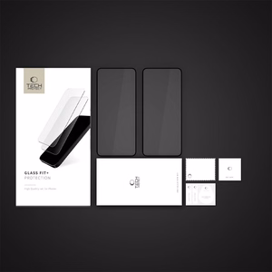 Tech-Protect Glass Fit +2-Pack Karastatud klaas jaoks Xiaomi Redmi Note 14 4G / 5G - must