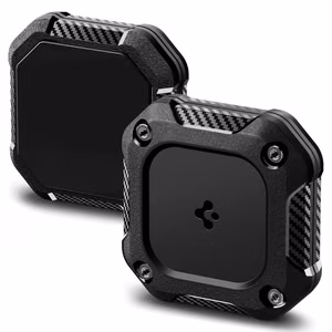 Spigen Tough Armor Ümbris jaoks AirTag 1/2 - Must