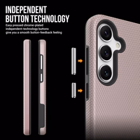 Perfectionists Kolmnurkne Ümbris Samsung A266 A26 5G roosakuldne