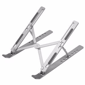Foldable Steel Laptop / Tablet Alus HISMART, koos 7 Adjustment Positions