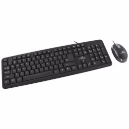 TITANUM TK106 klaviatuur koos hiirega USB must
