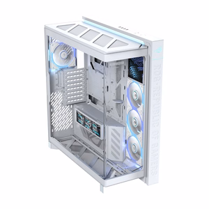 ASUS ROG CRONOX GR801 CURVE TG ARGB keskmõõdus tornkorpus, valge