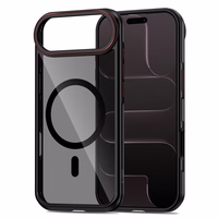 Tech-Protect MagHybrid MagSafe Ümbris jaoks iPhone Air - Must and Punane