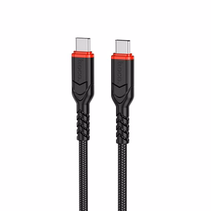 Кабель USB C to USB C Hoco 3A 60W 3 m X59 черный