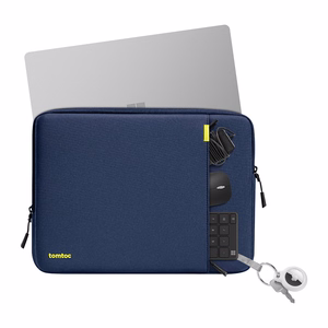 Набор TOMTOC Defender-A13: чехол для ноутбука + сумка 14" (темно-синий)