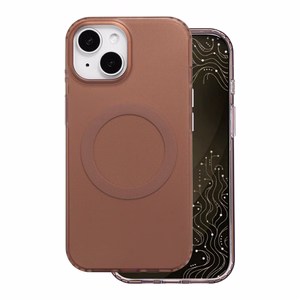 Tecto Shield Mistiq Mag ümbris mudelile iPhone 15 6,1", pruun