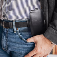 ROYAL - Leather universal blet pocket / must - Size 2XL+wide - SAMSUNG A12 / NOTE 9 / XIAOMI REDMI NOTE 10 PRO