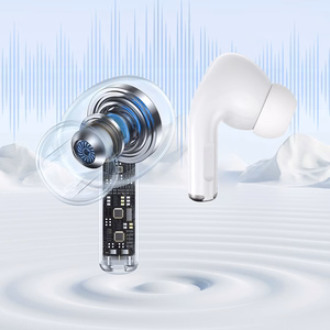 Blavec Bluetooth TWS Kõrvaklapid BW-02 Carbon (BW02-W) valge