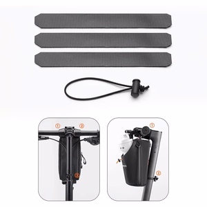Rockbros P002 Handlebar Bag Compatible with Scooters and Folding City Bikes 1.5L - Black
