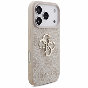 Guess 4G Big Logo Ümbris jaoks iPhone 17 Pro - Roosa