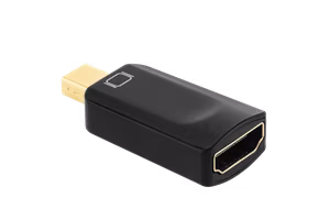 Adapter, mini DisplayPort male to HDMI female
