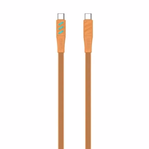 Havit CB6254 - USB Type C USB Type C laadimiskaabel, 1 m (oranž)