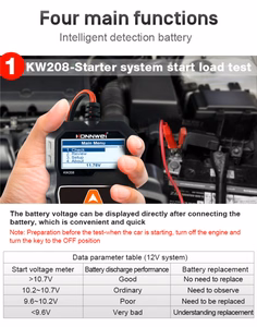 Konnwei KW208 akutester