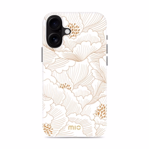 MIO White Roses Magsafe Ümbris iPhone 16 Plus