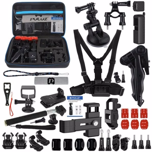 43 Puluz tarviku komplekt spordikaameratele (sh Osmo Action 5 Pro, Ace Pro 2) PKT47