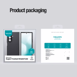 Nillkin Super Frosted Shield Fold magnetümbris Samsung Galaxy Z Fold 8 Ultra jaoks, MagSafe-ühilduv – must