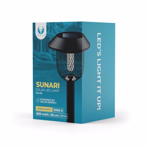Forever Light Solar LED Lamp Steel Post SUNARI FLS-30 must