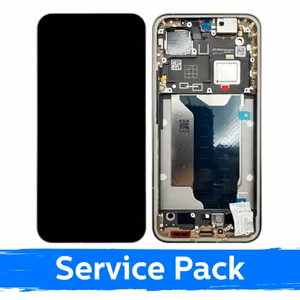 LCD ekraan ühilduv Xiaomi 15T Pro 5G raamiga / Moch Gold / (Service Pack)