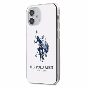 US Polo USHCP12STPUHRWH Shiny Big Logo ümbris seadmele iPhone 12 mini 5.4", valge