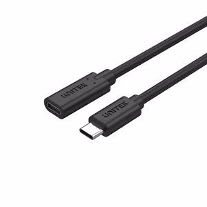 UNITEK C14086BK USB kaabel USB 3.2 Gen 2 (3.1 Gen 2) 0,5 m USB C Must