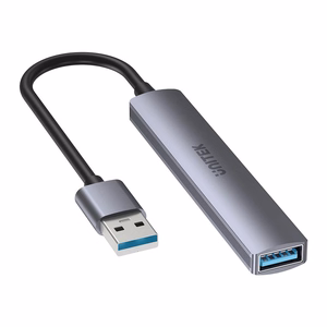 Unitek H1208A USB-A jaotur / 3x USB-A 2.0, USB-A 3.0