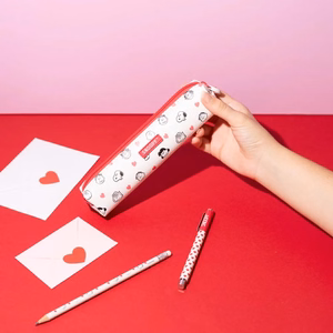 Snoopy Love Season komplekt: pinal, pastapliiats ja harilik pliiats