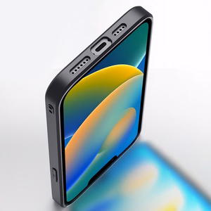 Dux Ducis Fino ümbris nailoniga kaetud iPhone 14 Plus must