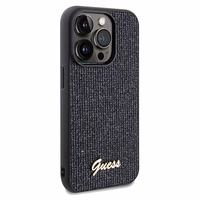 GUESS ümbris jaoks IPHONE 14 Pro GUHCP14LPMSDGSK (Disco Metal Script) must