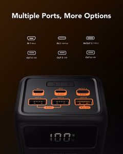 Powerbank Veger Tank Lite (W5001) PD QC3.0 5A 22,5W 50000 mAh must